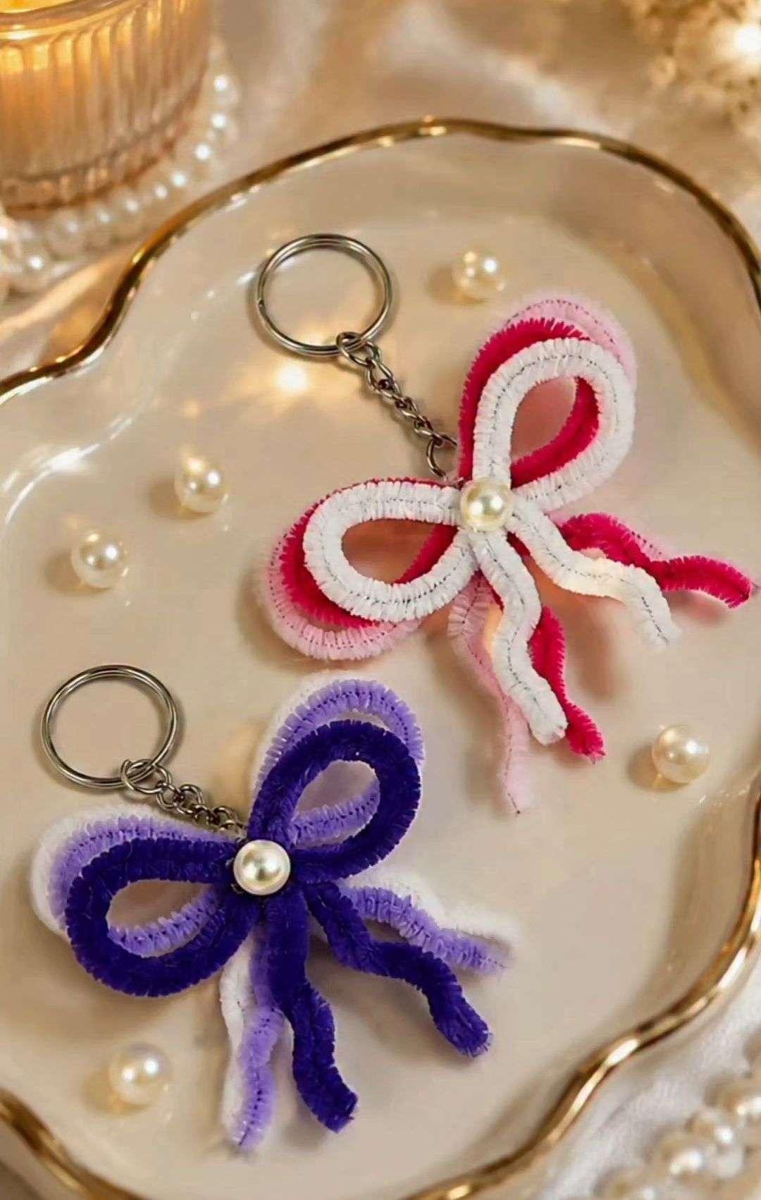Bow Keychains