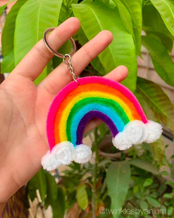 Rainbow Keychain