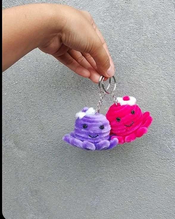 Octopus Keychain view 2