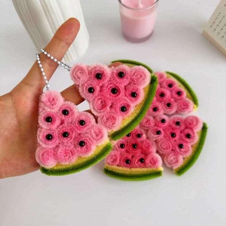 Watermelon Keychain